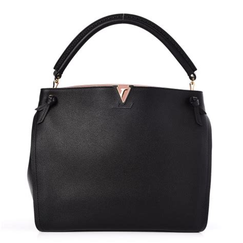 LOUIS VUITTON Calfskin Tournon Black 240415 